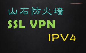 3.5.2 山石防火墙IPV4 SSL VPN