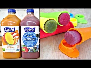 Real Fruit Juice Push Pop Popsicle's - PoorMansGourmet