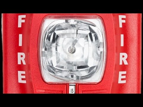 Paper fire alarm test 2