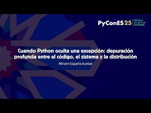 Cuando Python oculta una excepción depuración profunda entre el código, el sistema y la distribución