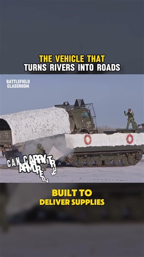 The Vehicle That Turns Rivers Into Roads..