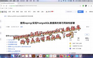 维护命令查看 | repmgr实现PostgreSQL数据库两节点高可用实战『四』