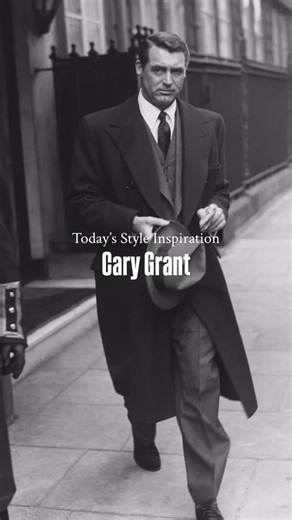 Today’s style inspiration: Cary Grant - remains one of the greatest style icons of all time — effortlessly blending sophistication, charm, and timeless elegance. His look was never about trends, but about refinement: perfectly tailored suits, crisp shirts, and an ease that made every outfit feel natural. A reminder that true style isn’t loud — it’s quiet confidence. | Jesper Soendergaard