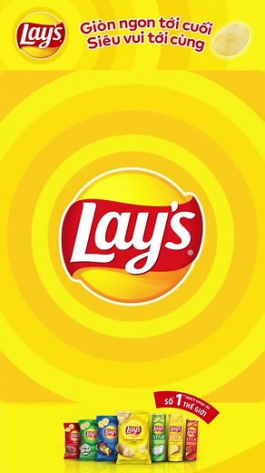 Snack Khoai Tây Lay's - Độ Giòn Ngọt Ngào Đến Miếng Cuối Cùng!