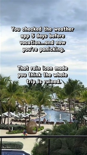 Try this 4-step check before you panic or rebook: #weather #travel #traveltips