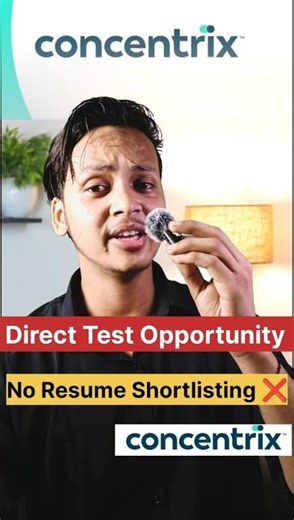Concentrix Hiring Freshers 2026 🚀 | No Resume Shortlisting | Direct Test
