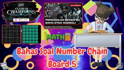 Soal & Kunci Jawaban Game Clash of Champions Materi Number Chains Terbaru, Plus Trik Penyelesaiannya - Tribunnewsmaker.com