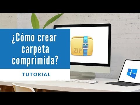 Crear carpeta comprimida