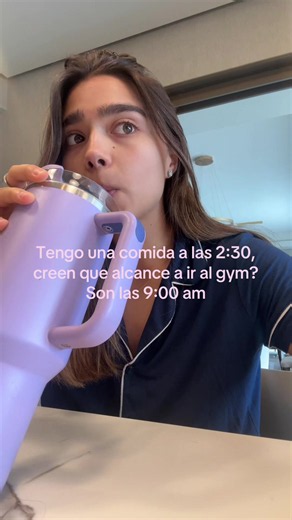 Gym antes de comida: ¿alcanzas si sales a las 9:00?