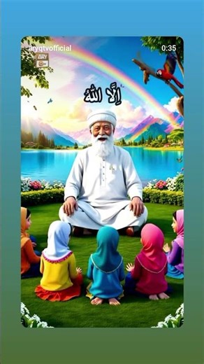 🌸 Kids Reciting 2nd Kalma Shahadat | Beautiful Quran Video. #SecondKalma #shorts #islamic