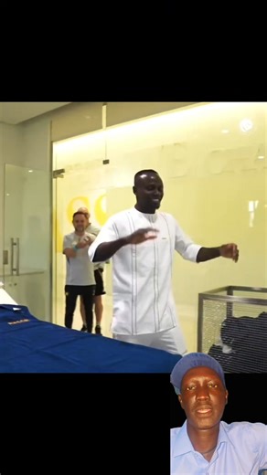 Cristiano Ronaldo and Al Nassr celebrating Sadio Mané with a cake in his return to training after winning the 2025 AFCON with Senegal 👏❤️ #alnassr #senegal #SadioMane #cr7 #AFCON2025 | Jonglei Daily Mail