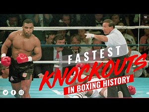 FASTEST KNOCKOUTS IN BOXING HISTORY