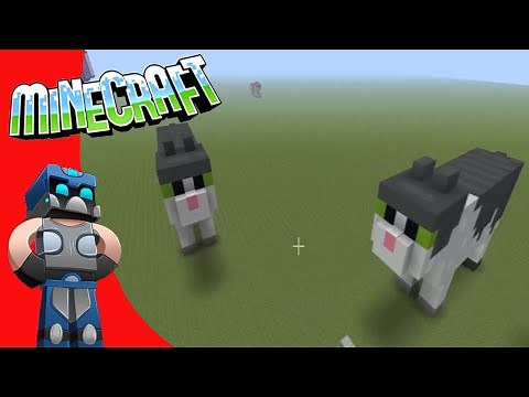Minecraft: Como hacer Gato 3D Tutorial
