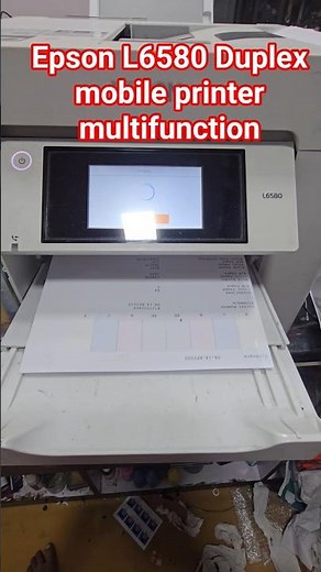Epson L6580 Multifunction Duplex Scan Copy Print ADF Scan best printer 20ppm Speed check review