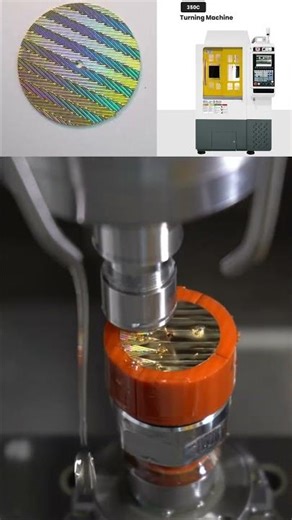 CNC 5-axis machining a herringbone pattern watch dial 🔧🔧