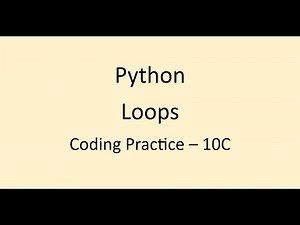 Coding Practice 10C || Loops || Python || NxtWave || CCBP