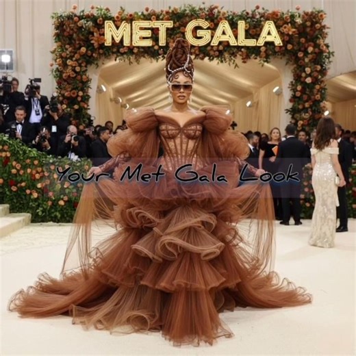 Your Met Gala Look pt.2 #yourbirthmonth #aiart