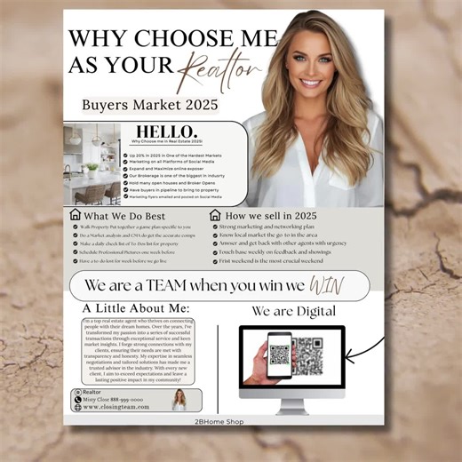 Realtor Marketing Prospecting Template, Real Estate Farming Flyer (digital Download) - Etsy