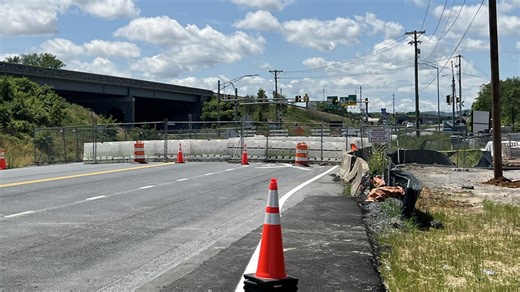 Small businesses in Frederick hoping not to sink amid road repairs on Monocacy Boulevard
