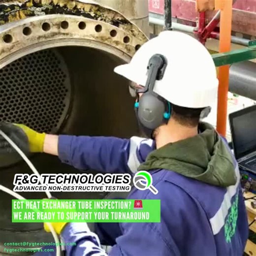 #fgtechnologies #ndt #eddycurrenttesting #remotefieldtesting #nearfieldtesting #heatexchangerinspection #integritymanagement #predictivemaintenance #assetreliability | F&G Technologies US