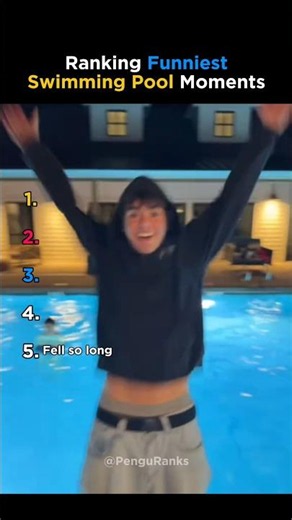 Ranking Funniest Swimming Pool Moments | #funny