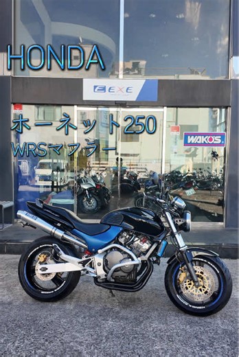 プチカスタムのホーネット250 🤗 乗りやすいしgood🙇 #ホーネット250