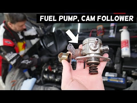 KIA OPTIMA HIGH PRESSURE FUEL PUMP REPLACEMENT REMOVAL, CAM FOLLOWER REPLACEMENT