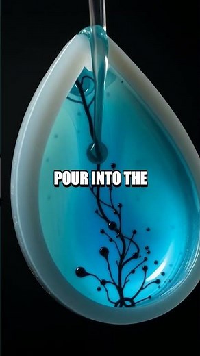 Stained Glass Look Resin Pendant DIY with Alcohol Inks