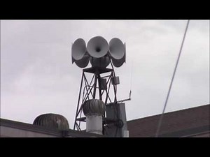 American Signal T-121 Noon Whistle - Plymouth, WI on 7-27-16
