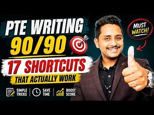 PTE Writing 90/90: 17 Shortcuts That Actually Work!