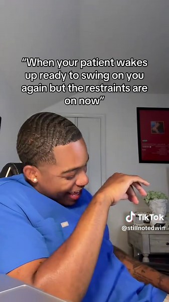 I’d rather do this Q2 restraint documentation then have a remote thrown at me again😂 #stillnotedwin #rn #nurse #bsn #icu #icurn #icunurse #icunurselife #srnalife #srnatocrna #anesthesiatiktok #murse #nursesoftiktok #anesthesia