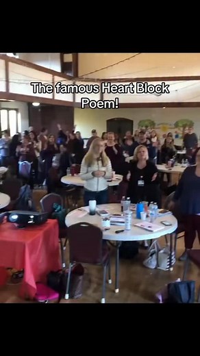 Save this Heart Block Poem and practice! 🫀 | Nicole Kupchik Consulting & Education