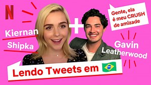435K views · 10K reactions | Fiz um feitiço e o elenco de O Mundo Sombrio de Sabrina leu alguns tweets em português.  | Netflix | Facebook
