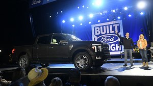 Ford reveals refreshed 2024 F-150 with new tech, updated look, tailgate upgrade