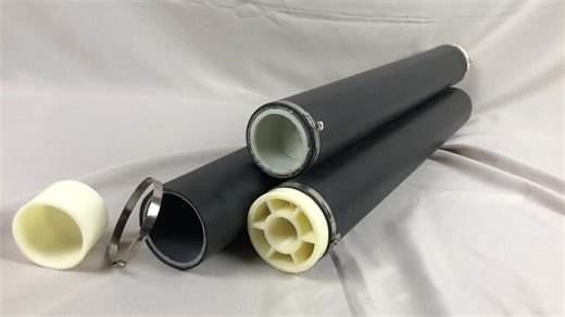 WWTP Aeration Micro Bubble Air Diffuser Pipe, EPDM Membrane Fine Bubble Tube Diffuser