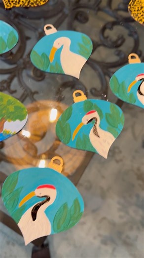 Watching Paint Dry #cutepaintings #cutepainting #herons #trees #thinkonthesethings #pelican #therapy