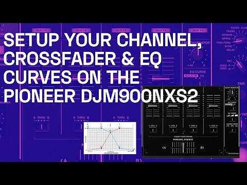 The correct way to setup channel, crossfader and EQ curve for your DJ Mix.