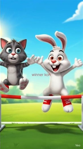 “Cat vs Rabbit 🐱🐰 | Epic Cartoon Fight!”“Cat Attacks Rabbit… But Watch the Ending!”