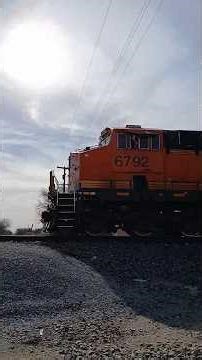 BNSF Rock Train On Springlake Rd In Wichita Falls Tx