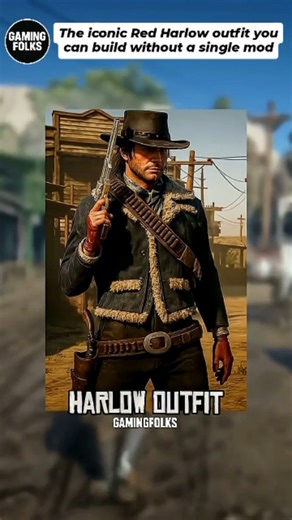 Gaming Folks 🎮 on Instagram: "How to get the Red Harlow outfit in rdr2 this setup rebuilds his signature look using in-game clothing pieces that match his hat coat gloves and boots without relying on mods the combination stays accurate to his original design while fitting rdr2’s lighting and color palette this reel breaks down every item location the exact store path and the final build so the outfit looks like Red Harlow walked straight into Arthur’s world rdr2 red harlow outfit guide #rdr2 #r