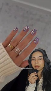 Uñas con efecto chrome power mira el resultado final #reelsvideoシ #viralreelsシ #uñasbonitas #softgel #gelnails #acrylic #uñas #valentines #hair #beauty #nails #hairstyle #hair | Marisol Beauty Tutorials