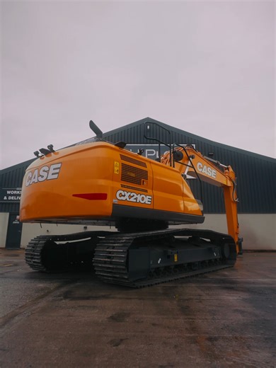 Innovations in the CASE CX210 E-Series Excavator