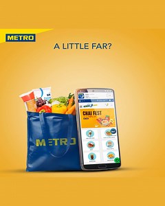 Metro-Online offers the grocery at discounted prices. You are just one step away from your order. Click on Metro-Online App and order grocery items without any hassle at your Doorstep.  Open Box Delivery  Same Day Delivery  Online Exclusive Prices Order Over Rs.2,500 for Free Delivery | METRO Pakistan Pvt. Limited | Facebook