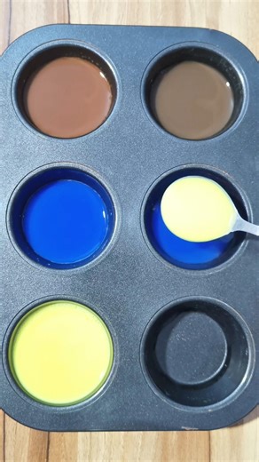 "Let's learn color mixing" 🟢🔴🎨#shorts #art #satisfying