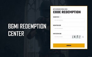 How to use BGMI redeem code in Redemption Center (March 2022)