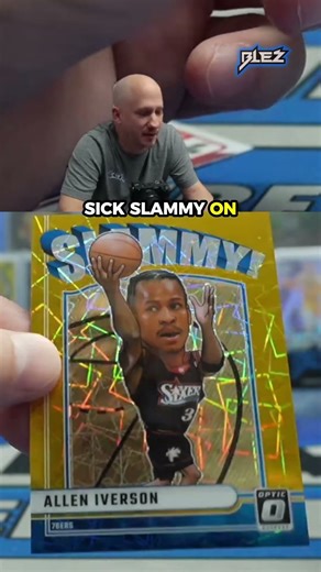 This Slammy basketball card means the cases MUST be loaded?! #liveboxbreaks #basketballcards