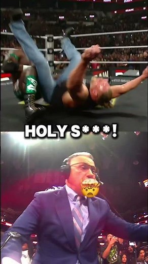 Michael Cole might be under-reacting tbh 😯 🔥