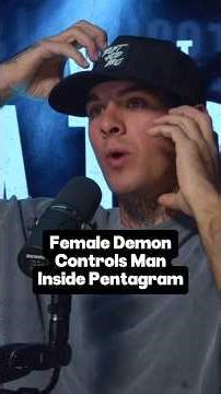 Female Demon manipulates man inside Pentagram #demon #fallenangel #antichrist