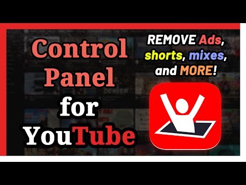Control Panel for YouTube