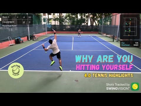 4.0 tennis: Why are you hitting yourself